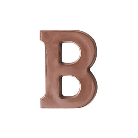 Milk Chocolate Letter B
