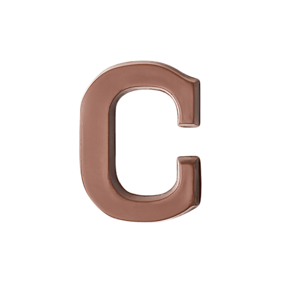 milk-chocolate-letter-c Milk Chocolate Letter C