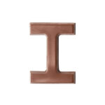 Milk Chocolate Letter I