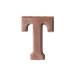 Milk Chocolate Letter T