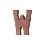 Milk Chocolate Letter W