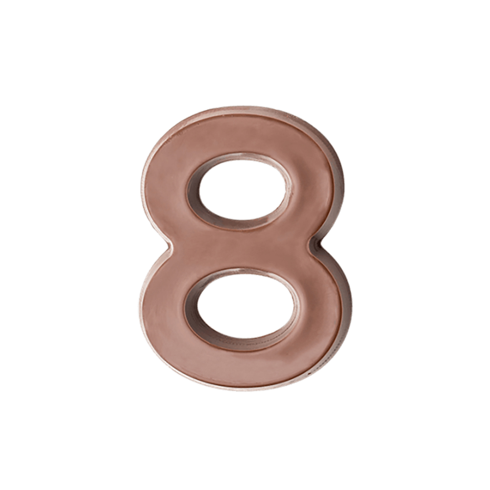milk-chocolate-number-8 Milk Chocolate Number 8