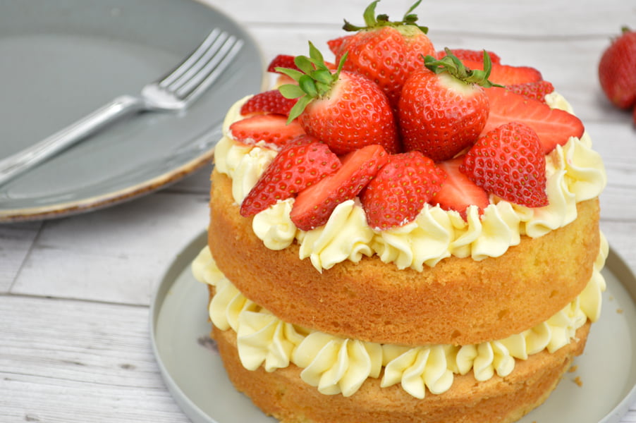 Gluten Free Summer Sponge Recipe