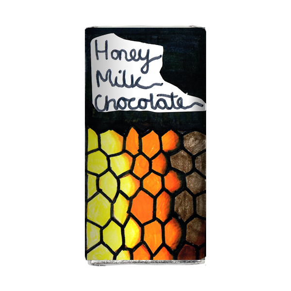 <h3>Joy – 16</h3> <p>Joy really took her time to get the detail of the honeycomb in her design. We think this has such ‘wow’ factor and real shelf ‘pop’, The shading is also very well done, with beautiful colours to depict the honeycomb.</p>