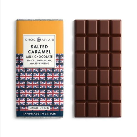 Queen's Platinum Jubilee Salted Caramel Chocolate Bar