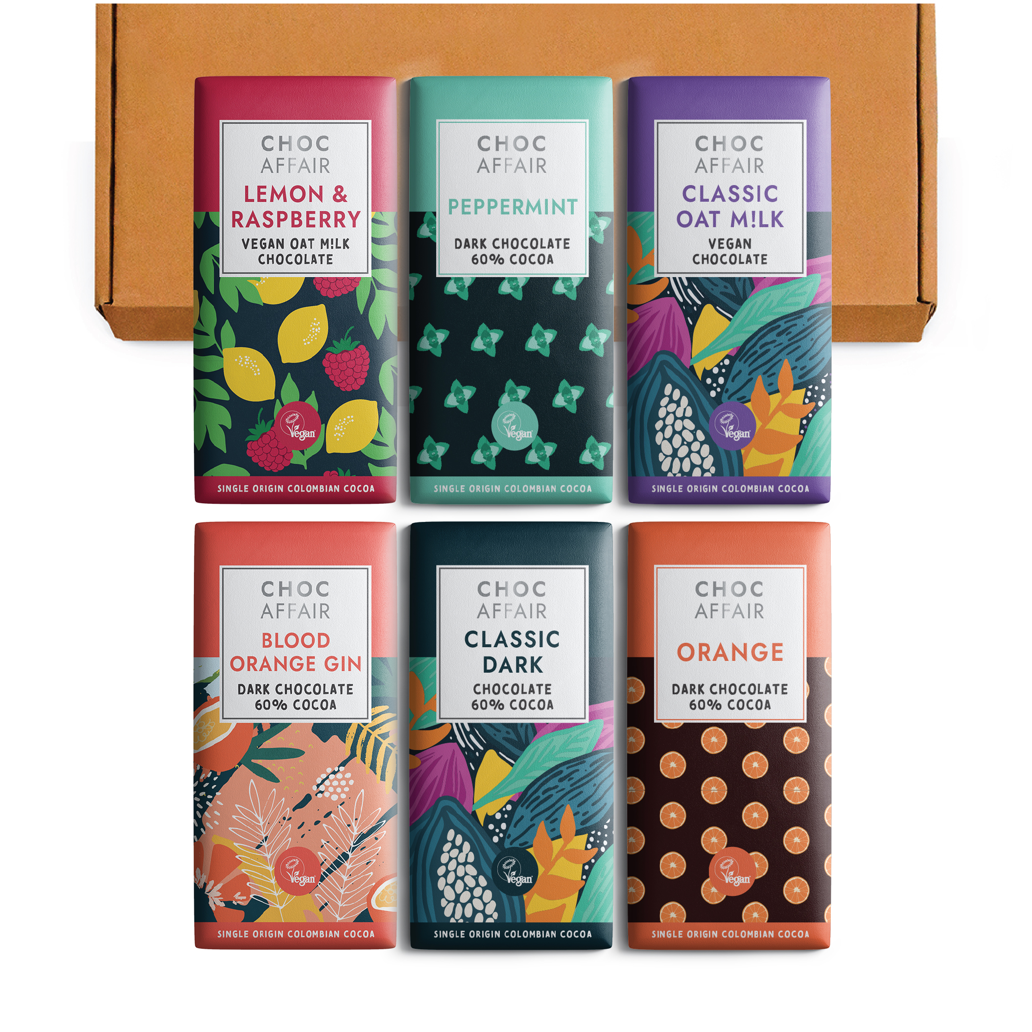 hamper-vegan-letterbox-6 Create Your Own 6 Bar Vegan Chocolate Letterbox Selection