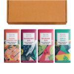 Letterbox selection of the gin collection chocolate bars by Choc Affair