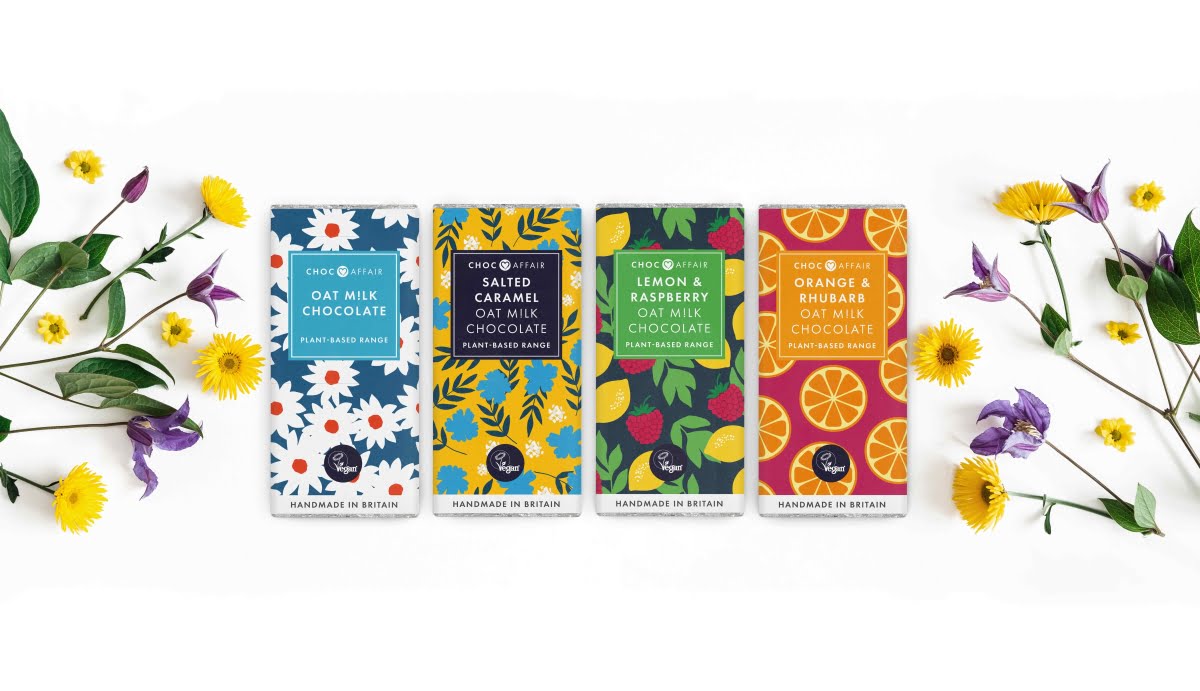 Four Oat M!lk Chocolate Bars