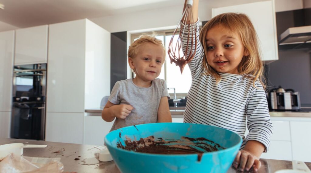 Family Chocolate Treats Making