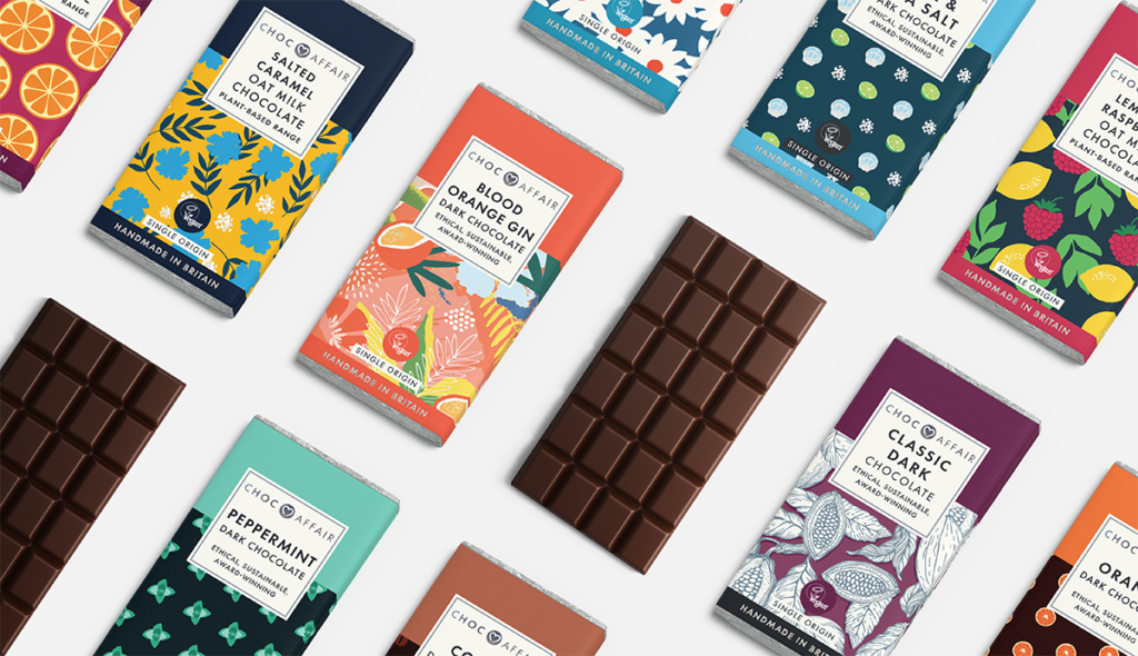 Vegan chocolate bars