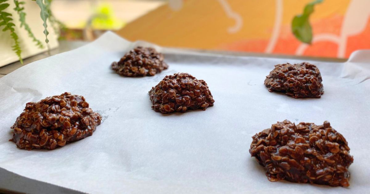 No bake oatmeal cookies