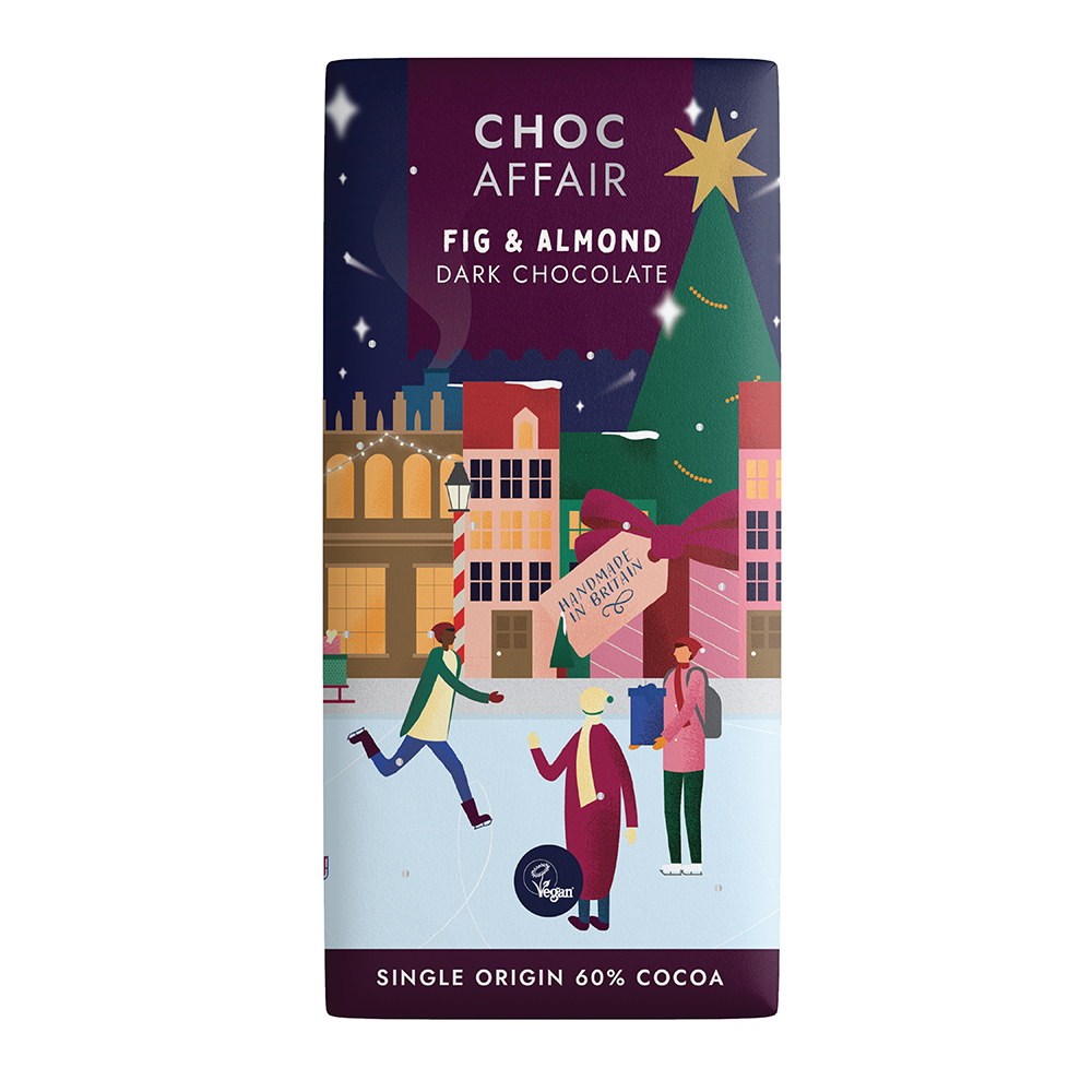 Fig & Almond Dark Chocolate Fig & Almond Dark Chocolate - Image 1